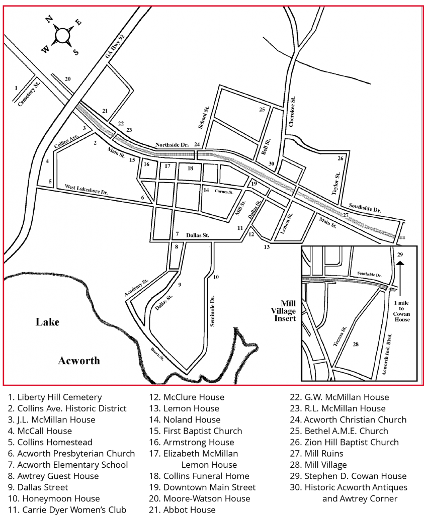 Historic Acworth Walking Tour Acworth Tourism Historic Acworth Walking Tour Acworth Tourism